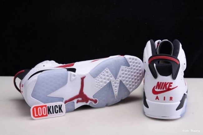 Kick Theory RETRO 6 CT8529-106 2021 AIR JORDAN 'CARMINE' 0809